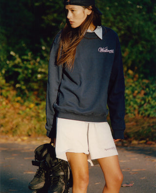 Soho Crewneck - Navy/White