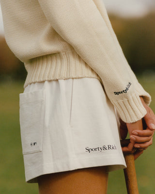 Heritage Yankees Serif Disco Short - White/Navy