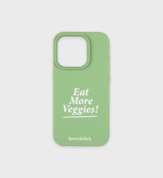 Eat More Veggies iPhone Case - Grass