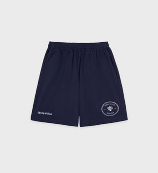 Eden Crest Kids Gym Short - Navy/White