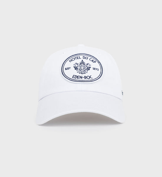 Eden Crest Hat - White/Navy