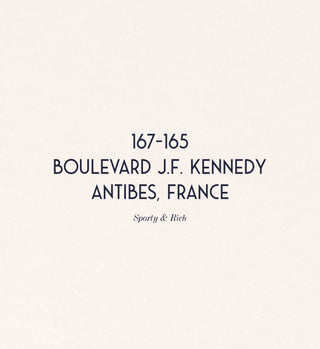 Eden Crest Kennedy T-Shirt - Cream/Navy