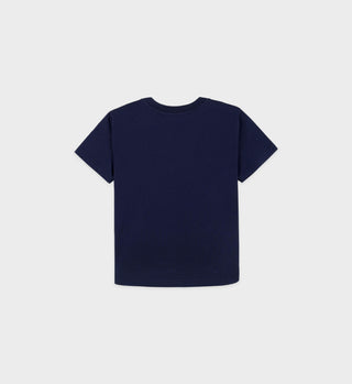 Emblem Kids T-Shirt - Navy