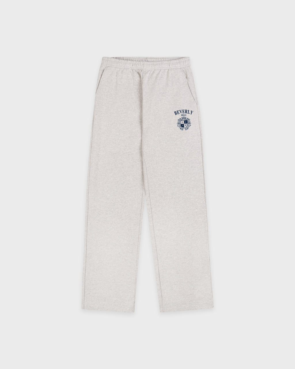 BH Crest Wide Sweatpant - Heather Gray