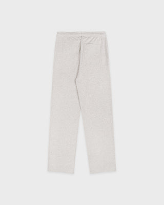 Light gray sweatpants on a white background