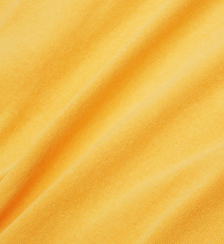 Exercise Often Cropped Tee - Saffron/White