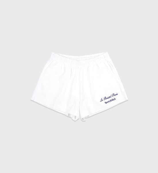 Faubourg Disco Short - White/Navy