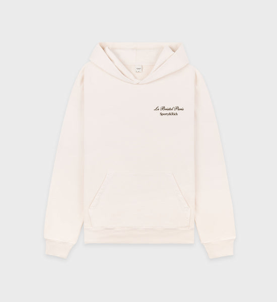 Faubourg Hoodie - Cream/Chocolate