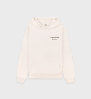 Faubourg Hoodie - Cream/Chocolate