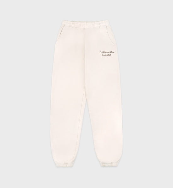 Faubourg Sweatpant - Cream/Chocolate