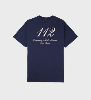 Faubourg T-Shirt - Navy/White