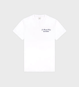 T-shirt Faubourg - Blanc/Marine