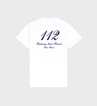 T-shirt Faubourg - Blanc/Marine