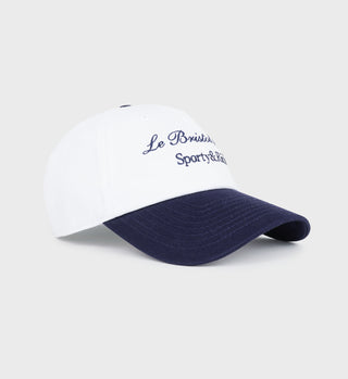 Faubourg Hat - White/Navy