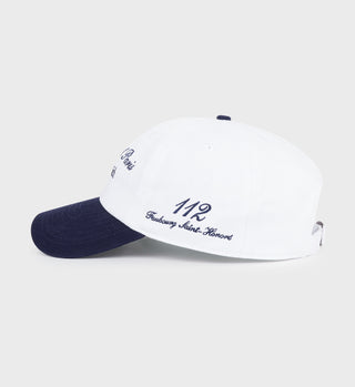 Casquette Faubourg - Blanc/Marine