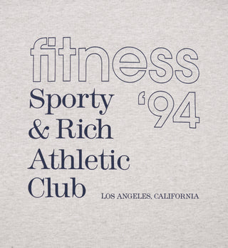 Fitness 94 Crewneck - Heather Gray/Navy