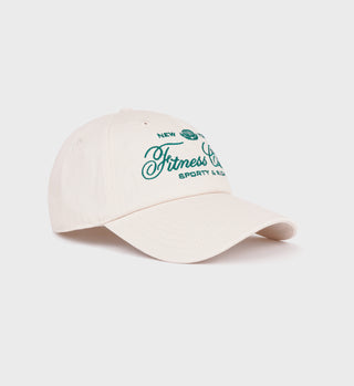 Fitness World Hat - Cream/Alpine