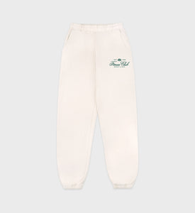 Fitness World Sweatpant - Cream/Alpine