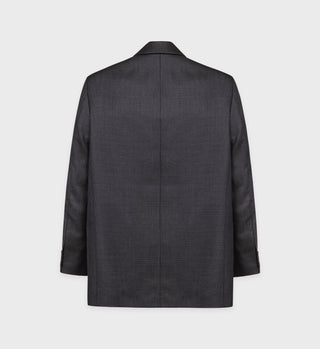 Tailored Blazer - Gray Check