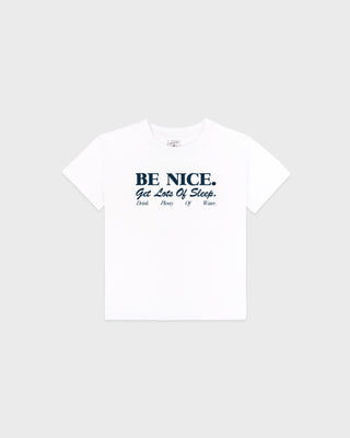 Be Nice Kids T-Shirt - White