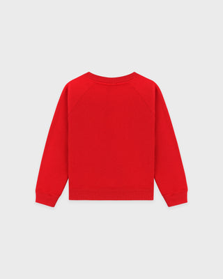 Nautical Kids Crewneck - Ruby