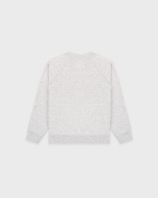 Wellness Ivy Kids Crewneck - Heather Gray/Forest