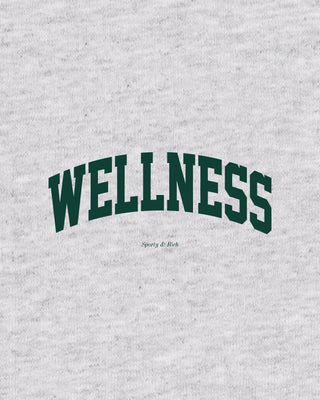 Wellness Ivy Kids Crewneck - Heather Gray/Forest