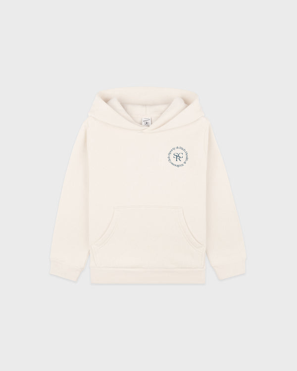 SRHWC Kids Hoodie - Cream/Navy