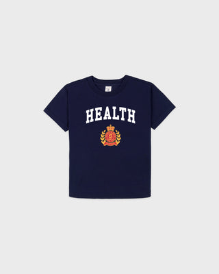 NY Health Crest Kids T-Shirt - Navy