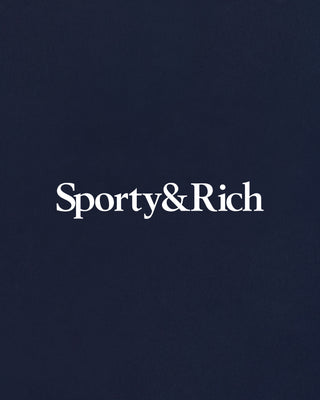 Play Tennis Kids Hoodie - Navy/White