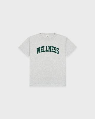 Wellness Ivy Kids T-Shirt - Heather Gray/Forest