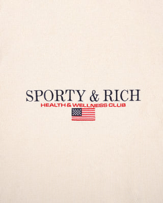 S&R Nautical Cotton Sweater Men - Ecru/Navy