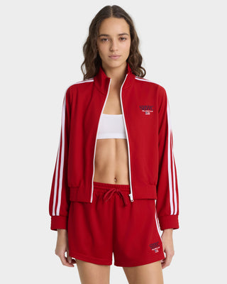 Nautical Elio Track Jacket - Ruby