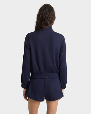 Nautical Elio Track Jacket - Navy