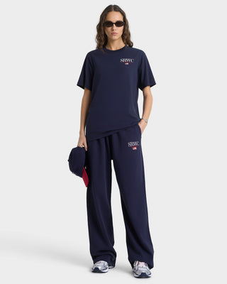 Nautical T-Shirt - Navy/White