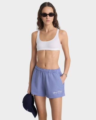 International Disco Short - Colony Blue/Ecru