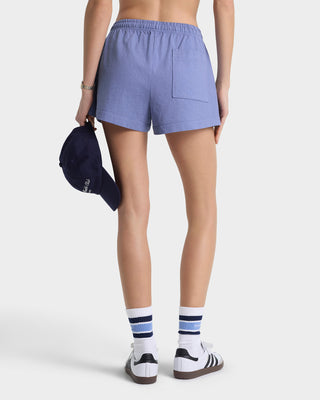 International Disco Short - Colony Blue/Ecru