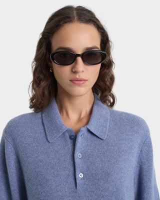 SRC Cashmere Polo - Colony Blue