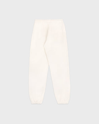 White pants on a light gray background