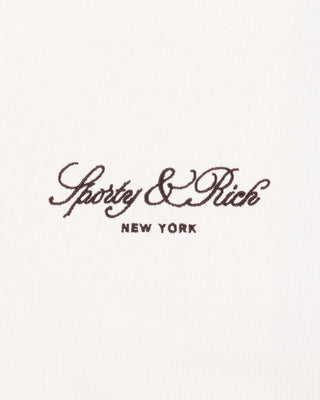 Logo of Sporty & Rich New York on a white background