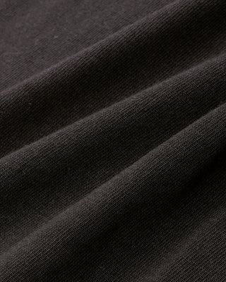 Close-up of black fabric with visible texture