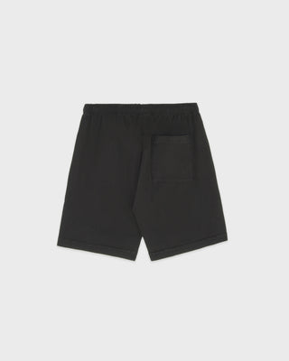 Black shorts on a light gray background