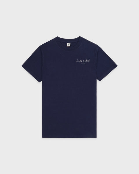 Syracuse T-Shirt - Navy/Ecru