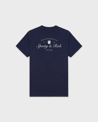 Syracuse T-Shirt - Navy/Ecru