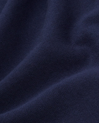 Syracuse Wide Sweatpant - Navy/Ecru