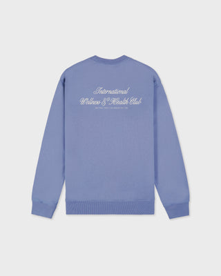 International Crewneck - Colony Blue/White