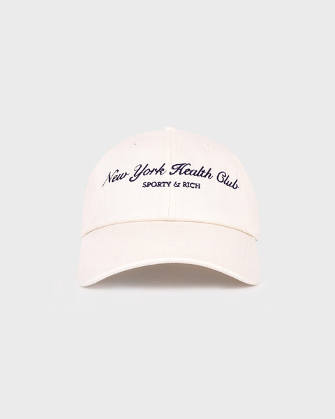 NY Health Club Hat - Cream/Navy