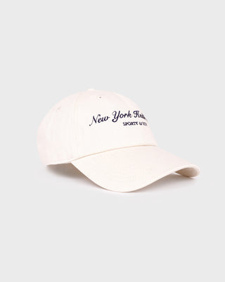 NY Health Club Hat - Cream/Navy