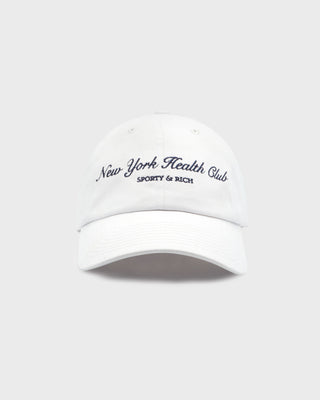 NY Health Club Hat - White/Navy