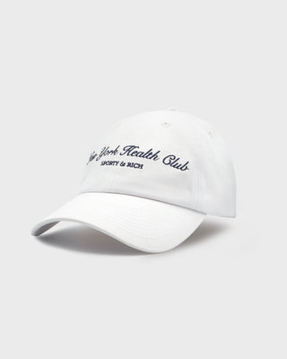 NY Health Club Hat - White/Navy